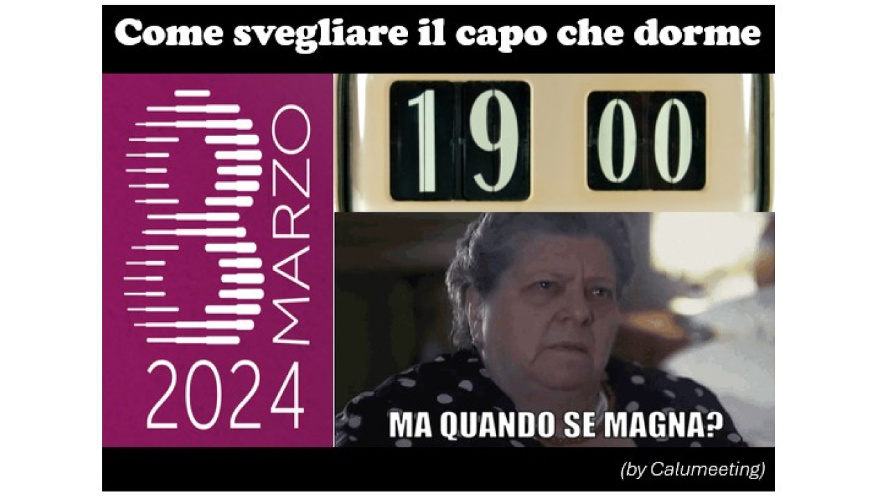 Calumeeting numero due